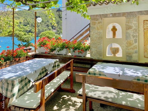 Restaurant in Valun, Cres sland, Croatia