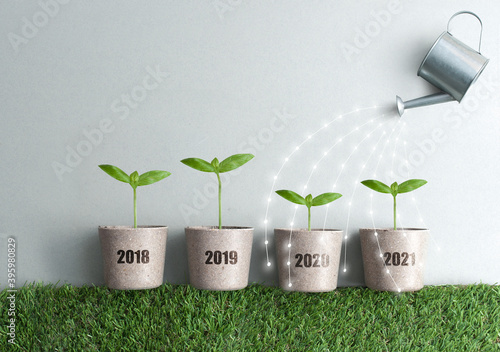 Business recovery concept
