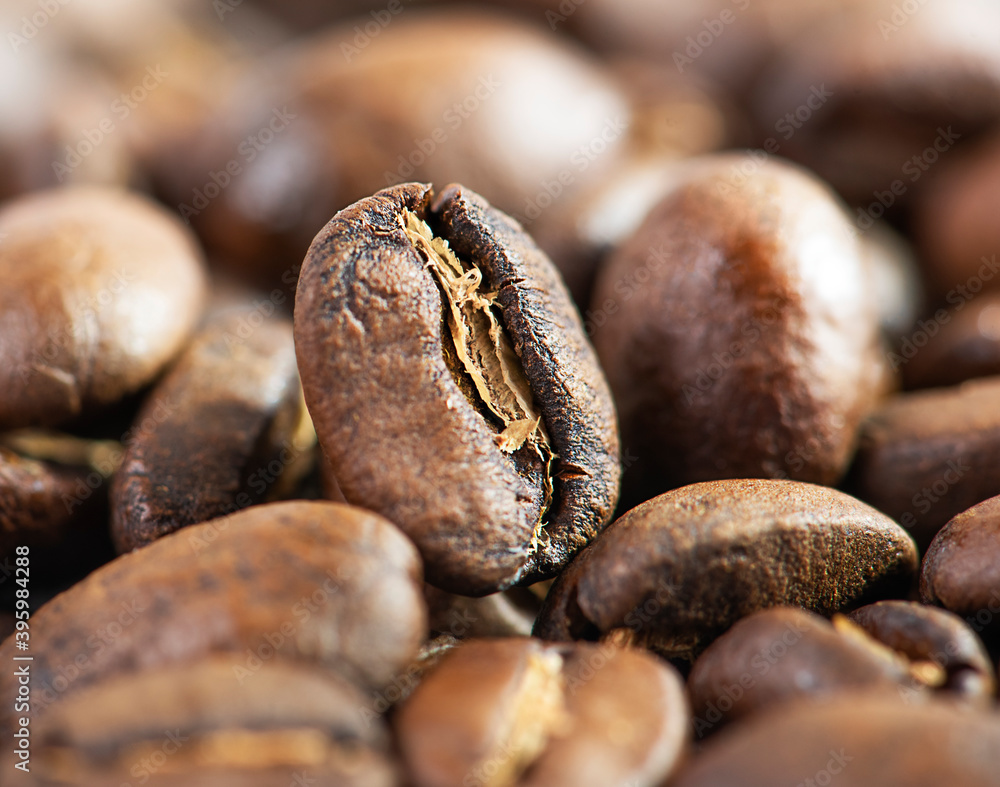 Background from coffee grains. Background from coffee grains.