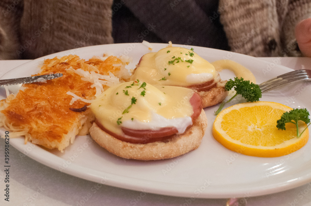 eggs muffins, petit déjeuner, américain