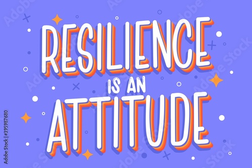 resilience lettering