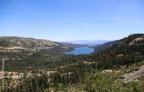 Donner Lake From Donner Pass © Chris