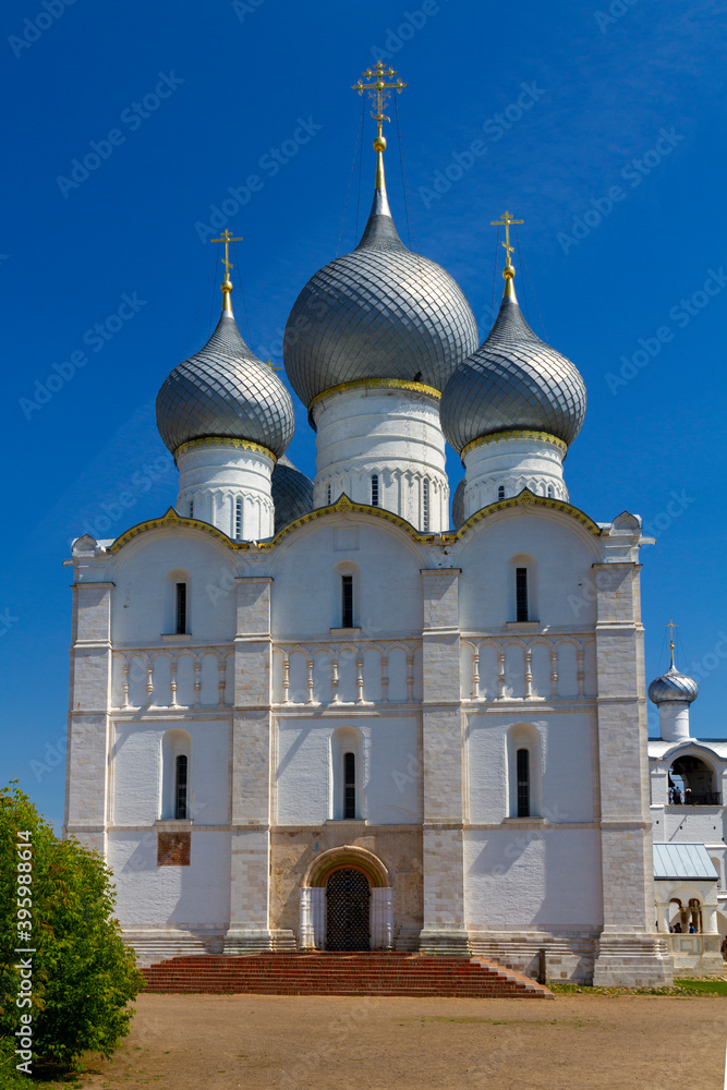 Cathedral of the Assumption Cathedral Square of the Rostov Kremlin (Rostov the Great, Russia)