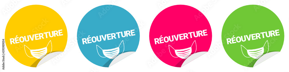 réouverture - masque - coronavirus - covid 19