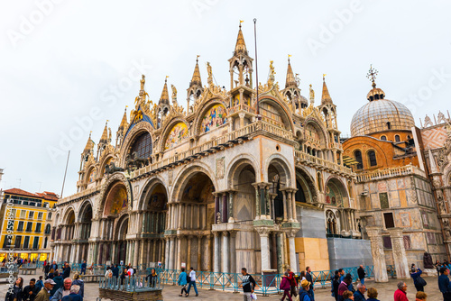 Basilica di San Marco in Piazza San Marco. Venice, Italy. © resul