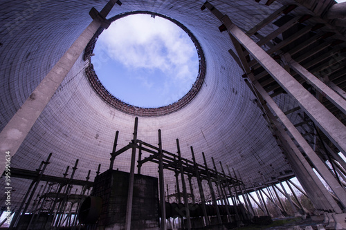 Chernobyl/Pripyat/Ukraine. 25.02.2016 Zone of Chernobyl accident dominates the energy of most disastrous nuclear power plant accident in history