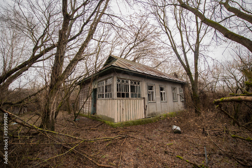 Chernobyl/Pripyat/Ukraine. 25.02.2016 Zone of Chernobyl accident dominates the energy of most disastrous nuclear power plant accident in history