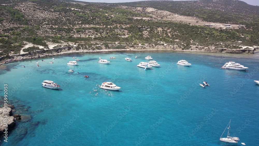Obraz premium Blue Lagoon Akamas