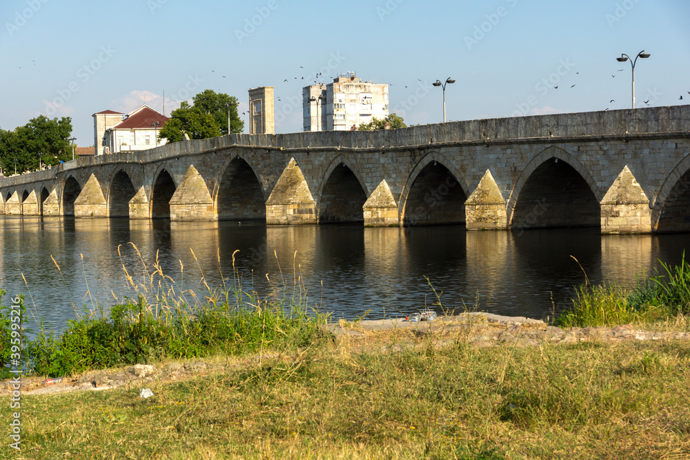Mustafa Pasha Bridge (Old Bridge) in Svilengrad, Bulgaria