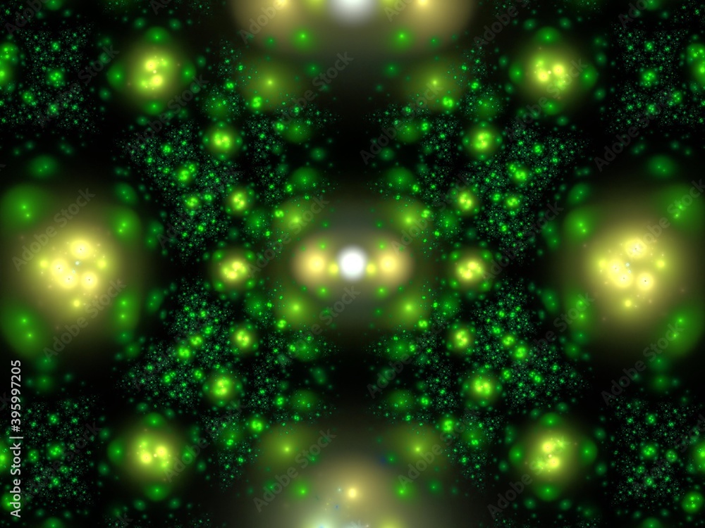 Plakat Imaginatory fractal background Image