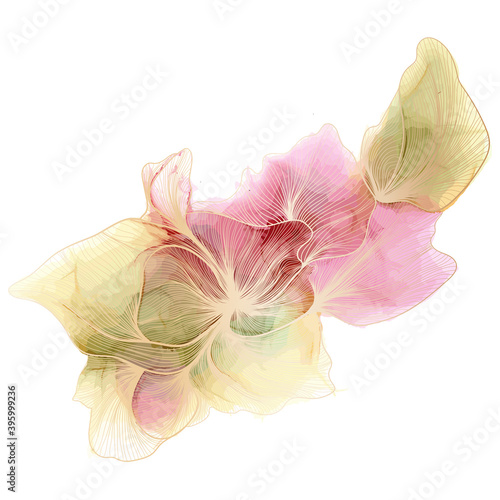 Modern creative design,  background marble texture. Alcohol ink. Vector illustration.