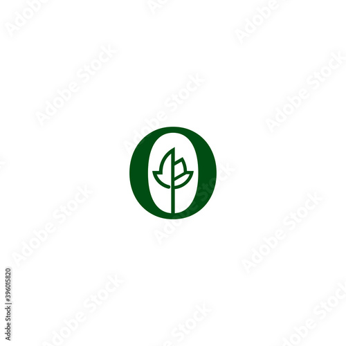 green icon letter O