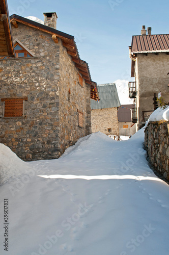 The village of Ferrere, municipality of Argentera, MAritime Alps, Italy.