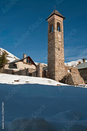 The village of Ferrere, municipality of Argentera, MAritime Alps, Italy. photo