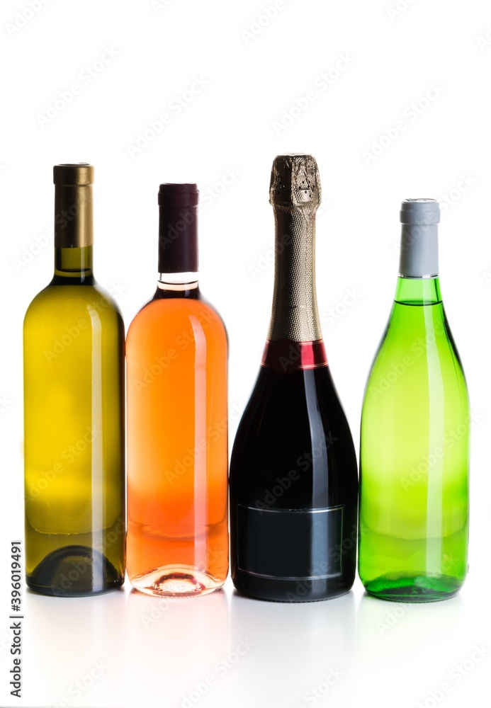 Champagne and Wine Bottles