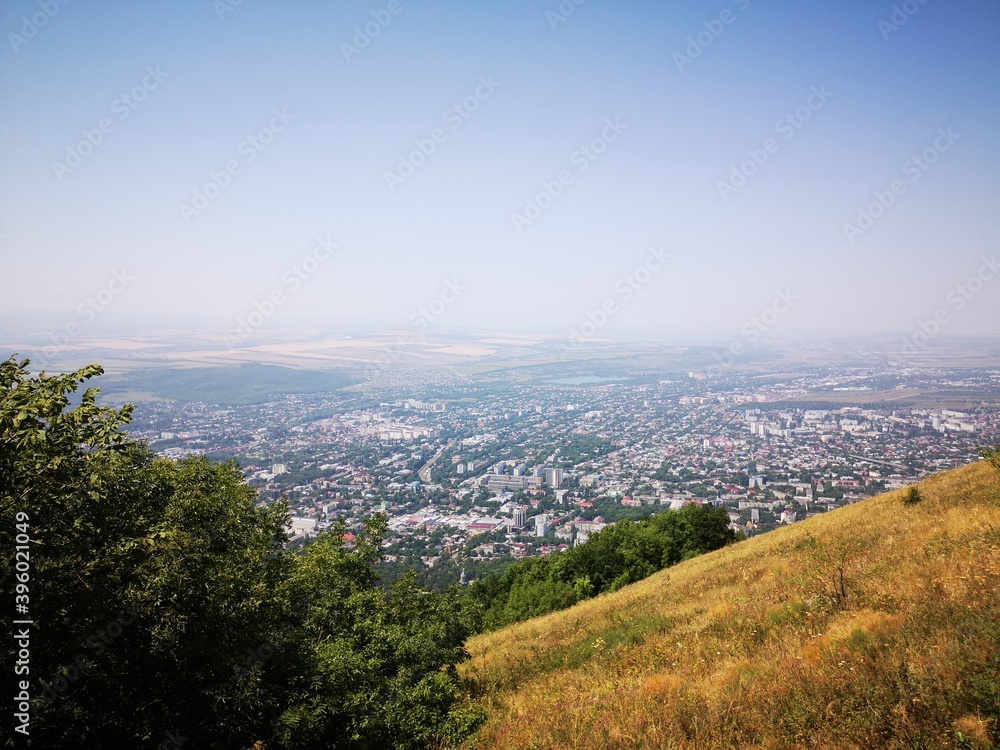 panorama of the pyatigorsk mountains