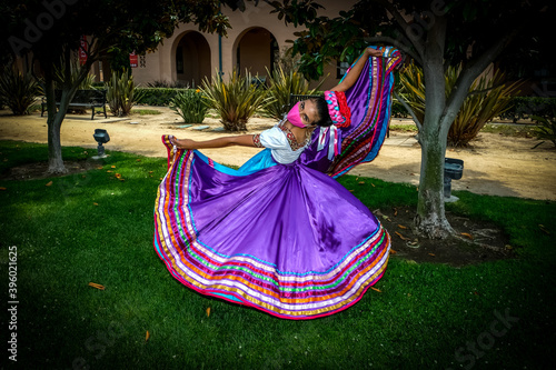 Ballet Folklorico Dance Masked Covid Style