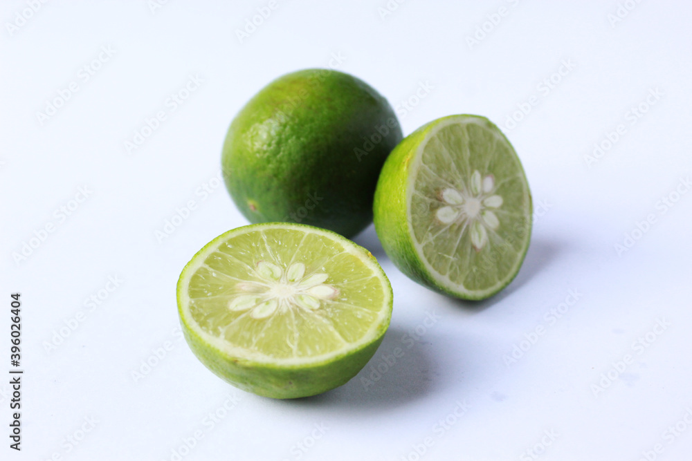lime fresh sourness fruit with isolated background lime fresh sourness fruit with isolated background