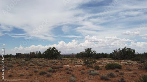 Arizona Desert  before a monsoon storm