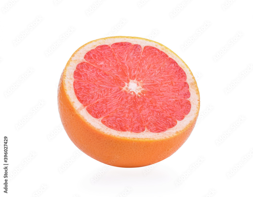 Orange slice isolated on white background Orange slice isolated on white background