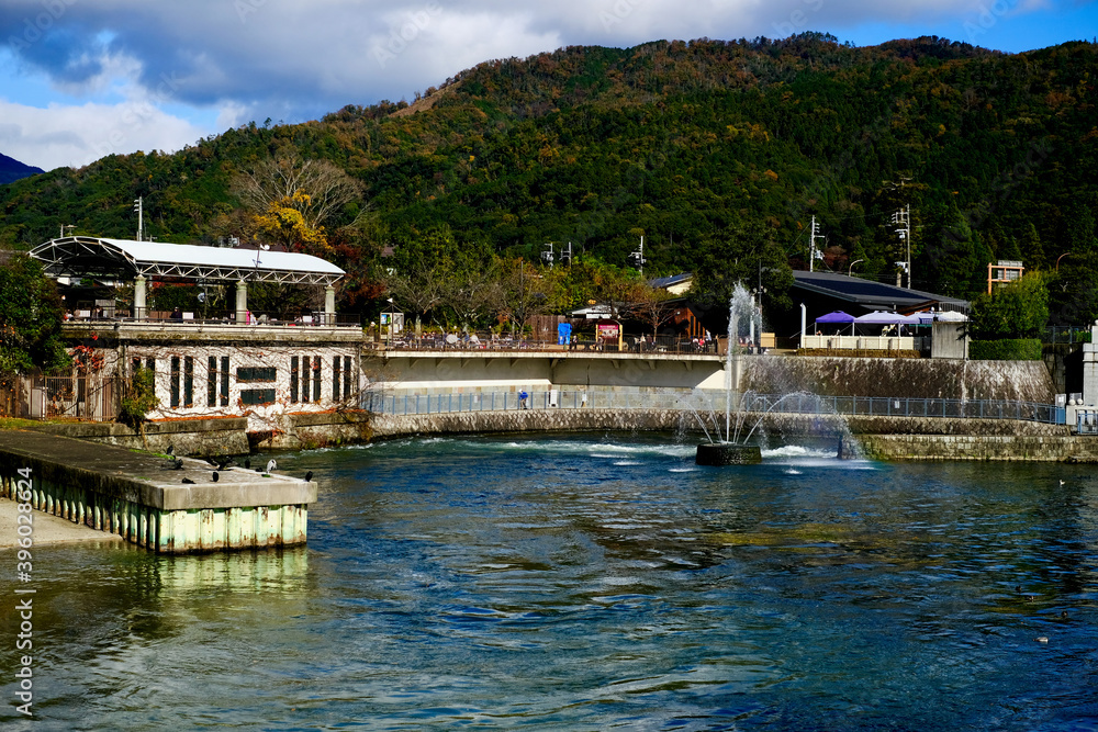 【京都】琵琶湖疏水記念館前の水路