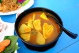 Southern Thai Spicy Sour Yellow Curry,Kaeng Som Pla Kapong ,Thai Food
