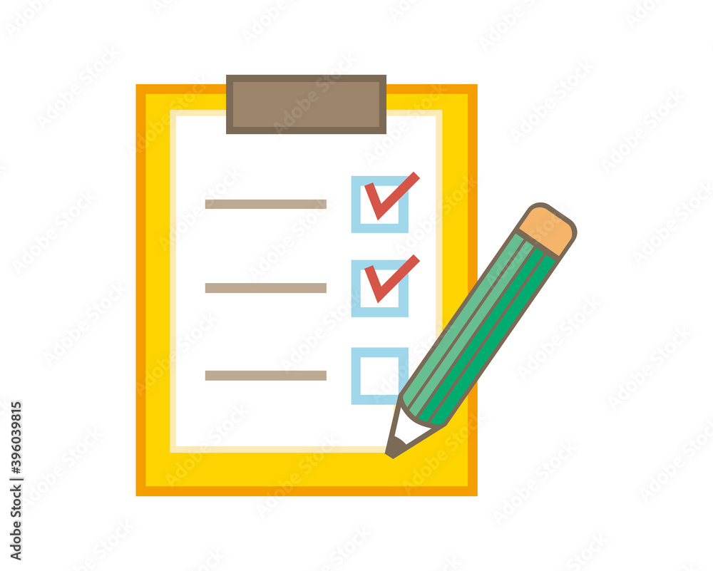 Checklist vector illustration.
Binder. Stationery Checklist vector illustration.
Binder. Stationery