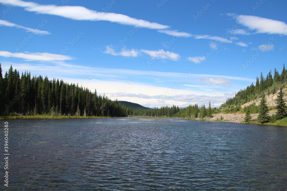 July On The Water, Nordegg, Alberta