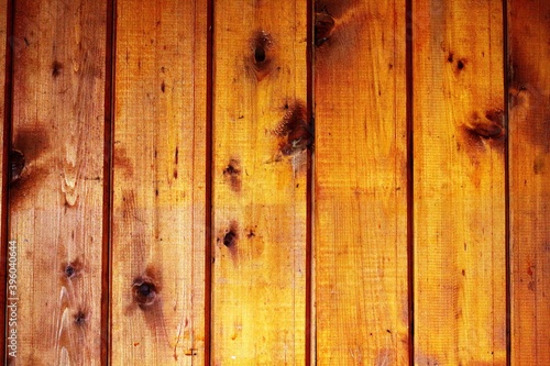 Yellow Board background close-up.