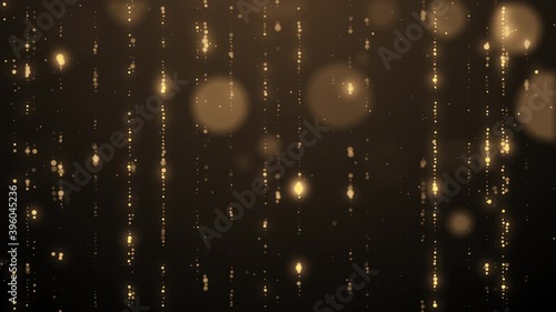 Luxury gold glitter abstract background festive season celebration concept
