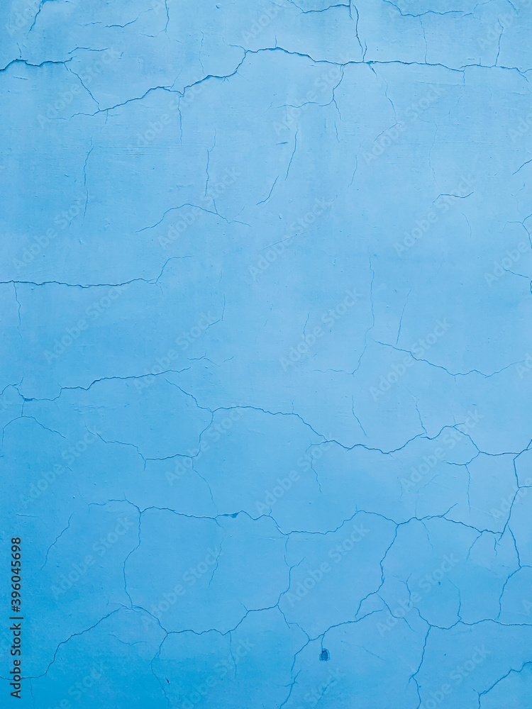 Obraz premium Old grey blue vintage wall texture background structure