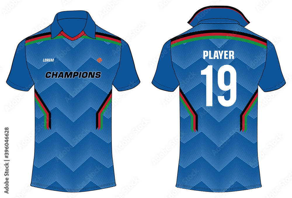Cricket Sports t-shirt jersey design concept vector, sports jersey ...