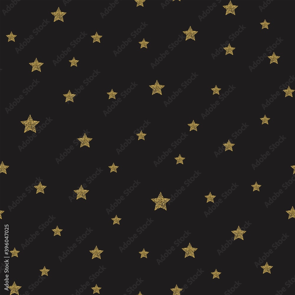 Seamless pattern with gold stars on black background.
festive background with gold falling stars. Holiday pattern.Ornament for gift wrapping paper, fabric.Pattern for Christmas. xmas and celebrations. Seamless pattern with gold stars on black background.
festive background with gold falling stars. Holiday pattern.Ornament for gift wrapping paper, fabric.Pattern for Christmas. xmas and celebrations.