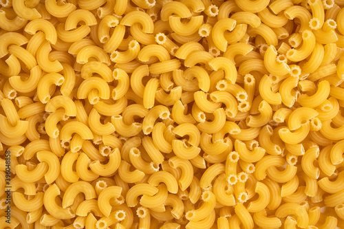 Pasta or macaroni background. macaroni texture