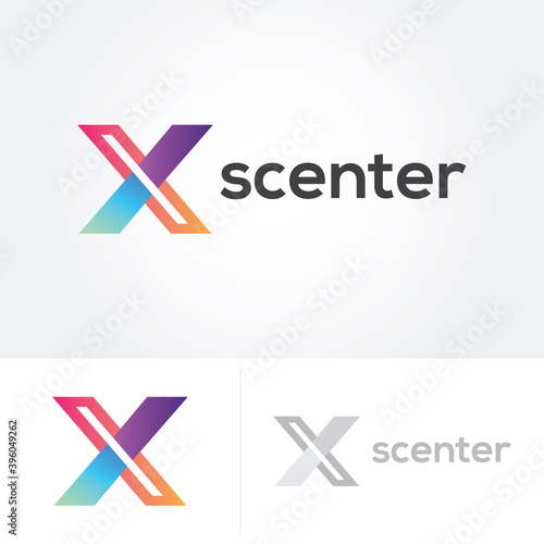X type logo Vector Design