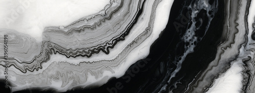 Onyx white marble, white marble texture background, statuarietto glossy marble with black streaks, thassos statuario tile, classic Italian bianco marble stone. photo
