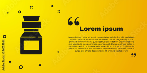 Poison in bottle icon isolated on white background. Bottle of poison or poisonous chemical toxin. Vector.