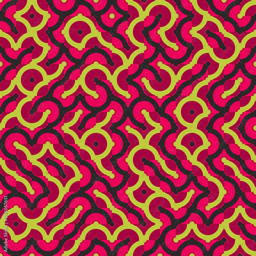 Abstract Geometric Pattern generative computational art illustration Abstract Geometric Pattern generative computational art illustration