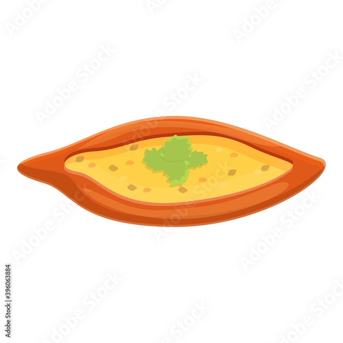 Turkish soup icon. Cartoon of turkish soup vector icon for web design isolated on white background