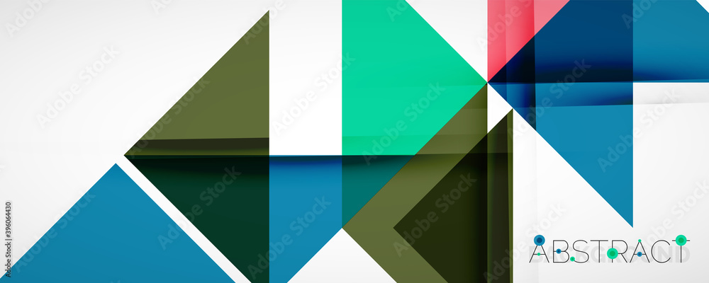 Set of vector triangle geometric backgrounds. Vector illustration for covers, banners, flyers and posters and other designs Set of vector triangle geometric backgrounds. Vector illustration for covers, banners, flyers and posters and other designs