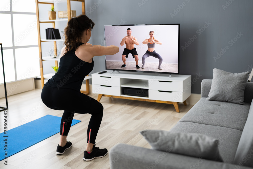 Online TV Home Fitness Workout