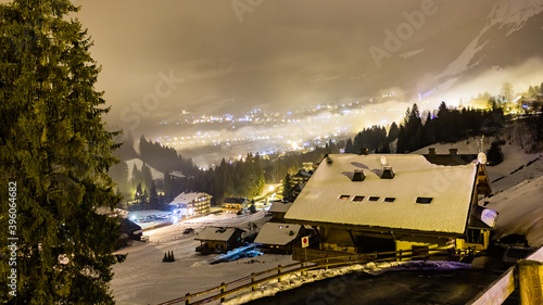 Fototapeta Naklejka Na Ścianę i Meble -  landscape in the mountains in Savoie in France