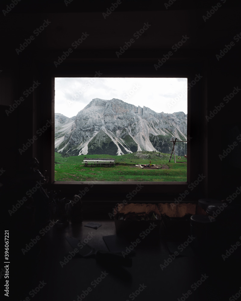 Fototapeta premium seceda- dolomites