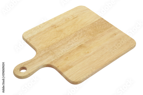 Wooden cutting board isolated	