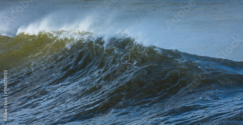 Big Waves, Cantabrian Sea, Islares, Castro Urdiales Municipality, Cantabria, Spain, Europe