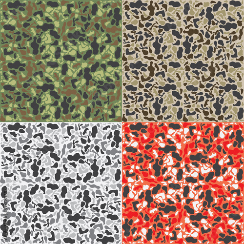 Camouflage pattern background