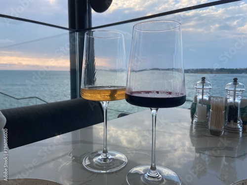 glass of wine