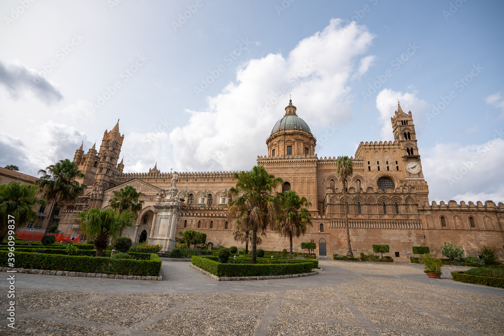 Cathedral of Palermo, the biggest cathedral in Palermo, Sicily, Italy