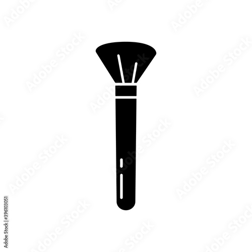 brush icon element of make up icon for mobile concept and web apps. Thin line brush icon can be used for web and mobile. Premium icon on white background