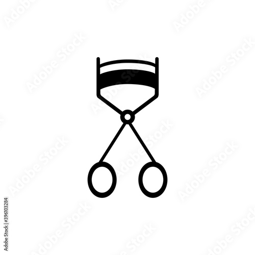 eyelash curler icon element of make up icon for mobile concept and web apps. Thin line eyelash curler icon can be used for web and mobile. Premium icon on white background